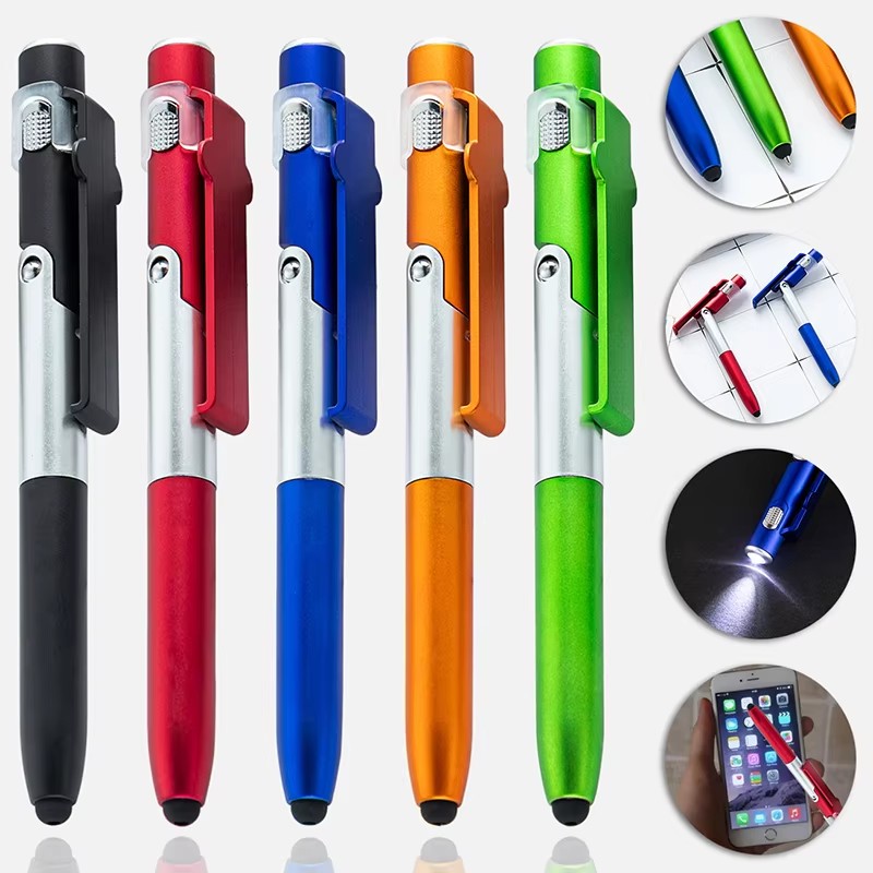 Smart Pen Digital - 多機能おもちゃペン 4 in 1 折りたたみランプ 広告ギフトペン