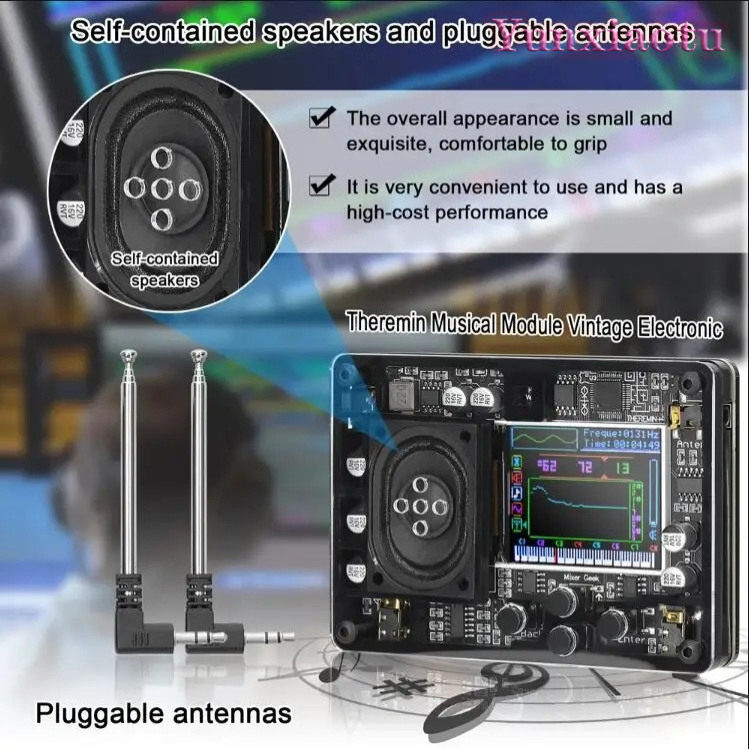 Electronics Gadgets For Gift - テレリン電子楽器エアタッチコントローラー、ボーイフレンドへのユニークなギフト、クリエイティブなギークガジェット、ポータブルシンセサイザー