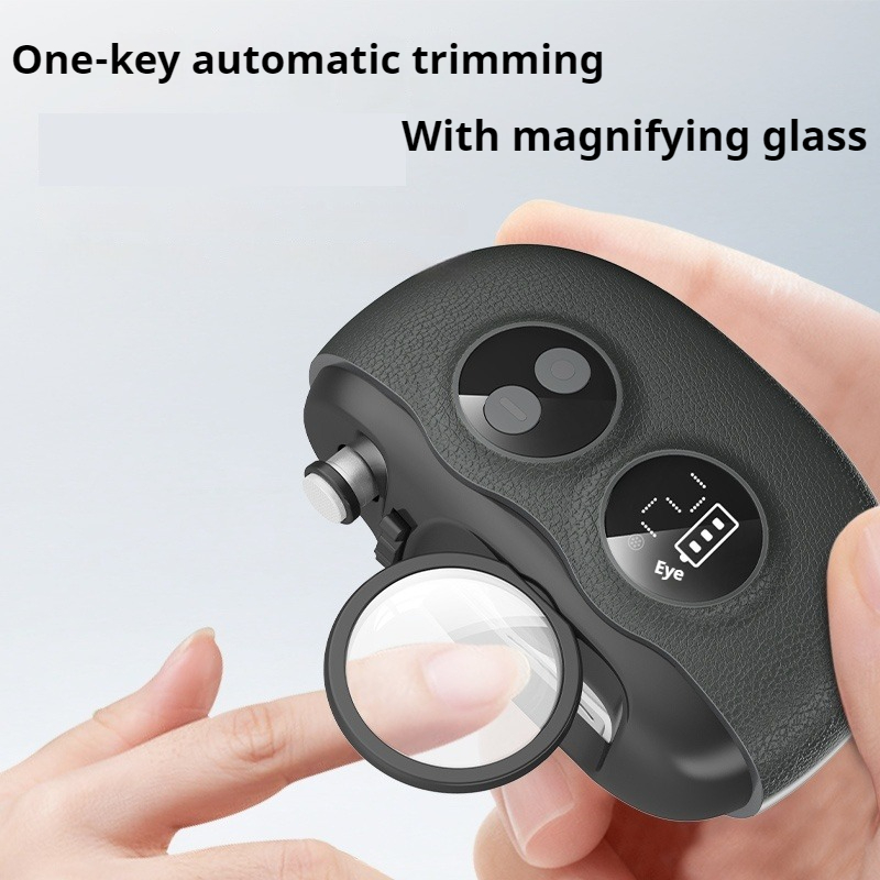 Digital Magnifier Reading - 電動爪切り 3 in 1 自動トリマー 拡大鏡付き