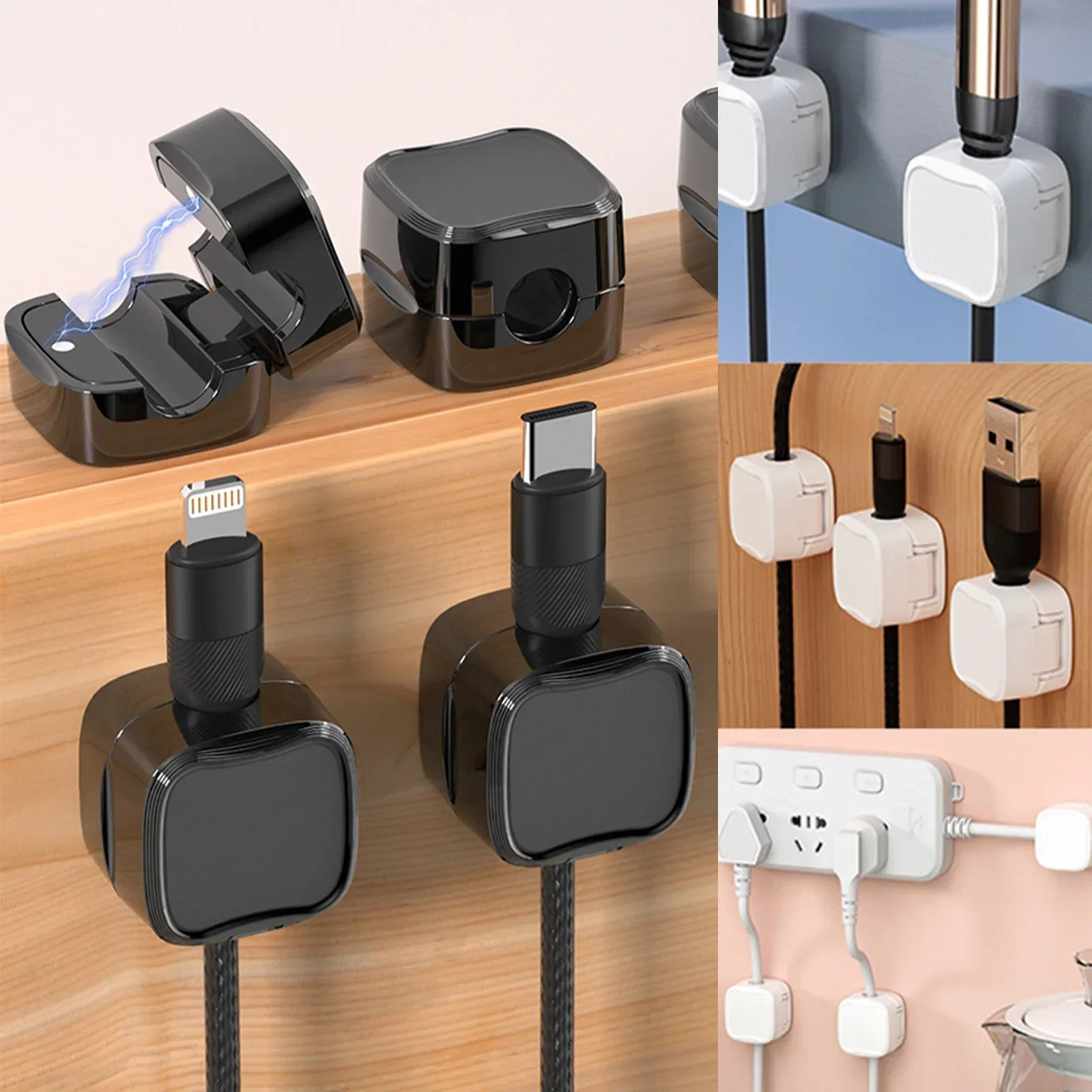 6/12/24 個磁気ケーブルオーガナイザークリップケーブル - Magnetic Charging Cable のレビューと価格