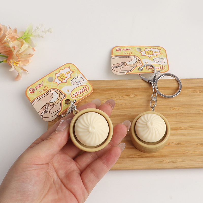 ミニスクイーズ餃子ボタンキーホルダーペンダントおもちゃストレ - Electronics Latest Gadgets のレビューと価格