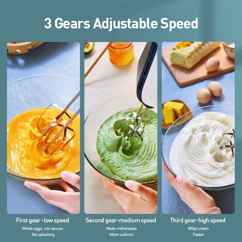 フィリップス ハンドヘルド電動卵ビーター 3 スピード 2  - Kitchen Electronics Gadgets のレビューと価格