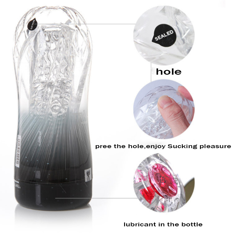 男性用オナニーカップ 透明ソフトプッシー オナニー用セックス - Electronics Gadgets For Women のレビューと価格