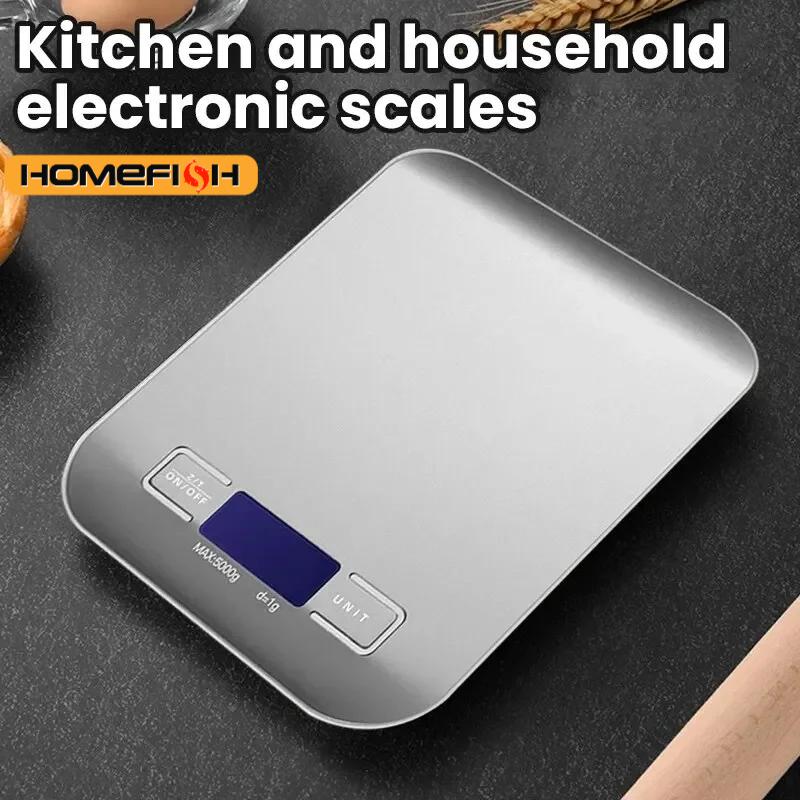 家庭用キッチン高精度電子ペストリーベーキングスケール小型食品 - Kitchen Electronics Gadgets のレビューと価格