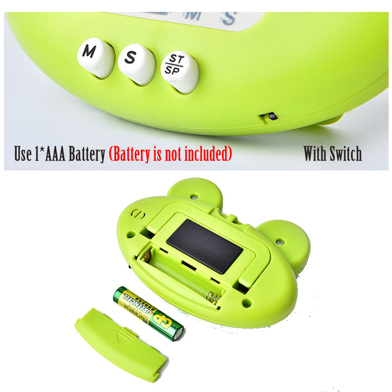 かわいいカエル Dinasour キッチン電子デジタルタイマ - Electronics Gadgets For Gift のレビューと価格
