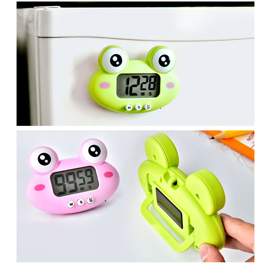 かわいいカエル Dinasour キッチン電子デジタルタイマ - Electronics Gadgets For Gift のレビューと価格