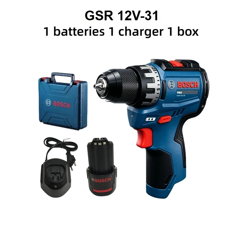 ボッシュ プロフェッショナル GSR 12V-31 コードレ - Electro Gadgets のレビューと価格