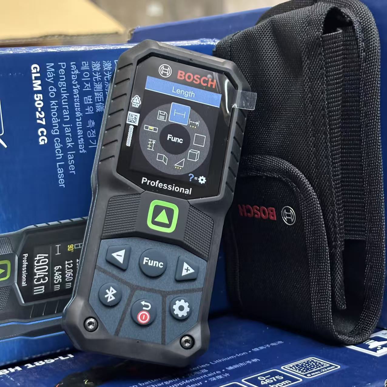 ボッシュ グリーンレーザーメジャー GLM 50-27 CG - Laser Distance Measure のレビューと価格