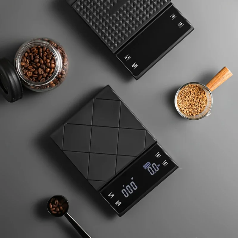 USB充電式キッチンコーヒー計量スケール、タイマー付きLED - Kitchen Electronics Gadgets のレビューと価格