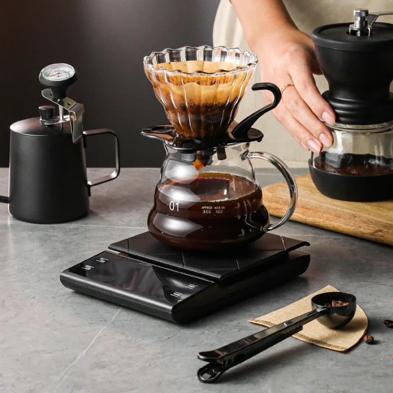 USB充電式キッチンコーヒー計量スケール、タイマー付きLED - Kitchen Electronics Gadgets のレビューと価格