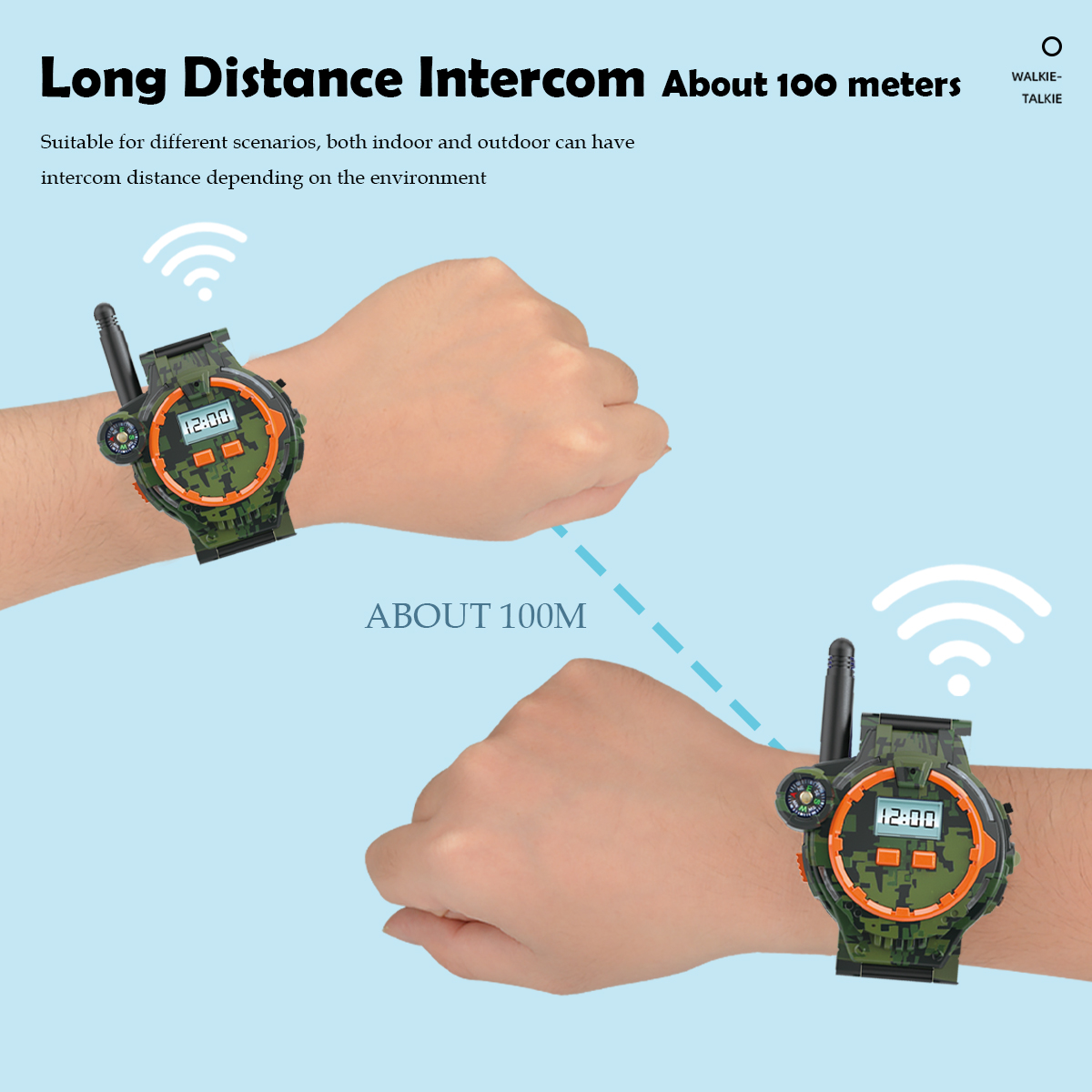 電子トランシーバー時計おもちゃ2個、コンパス付きクリエイティ - Electronics Gadgets For Gift のレビューと価格