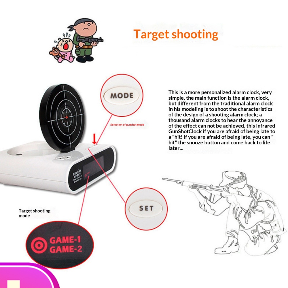 電子卓上時計 クリエイティブLEDデジタル目覚まし時計 ガジ - Electronics Gadgets For Gift のレビューと価格