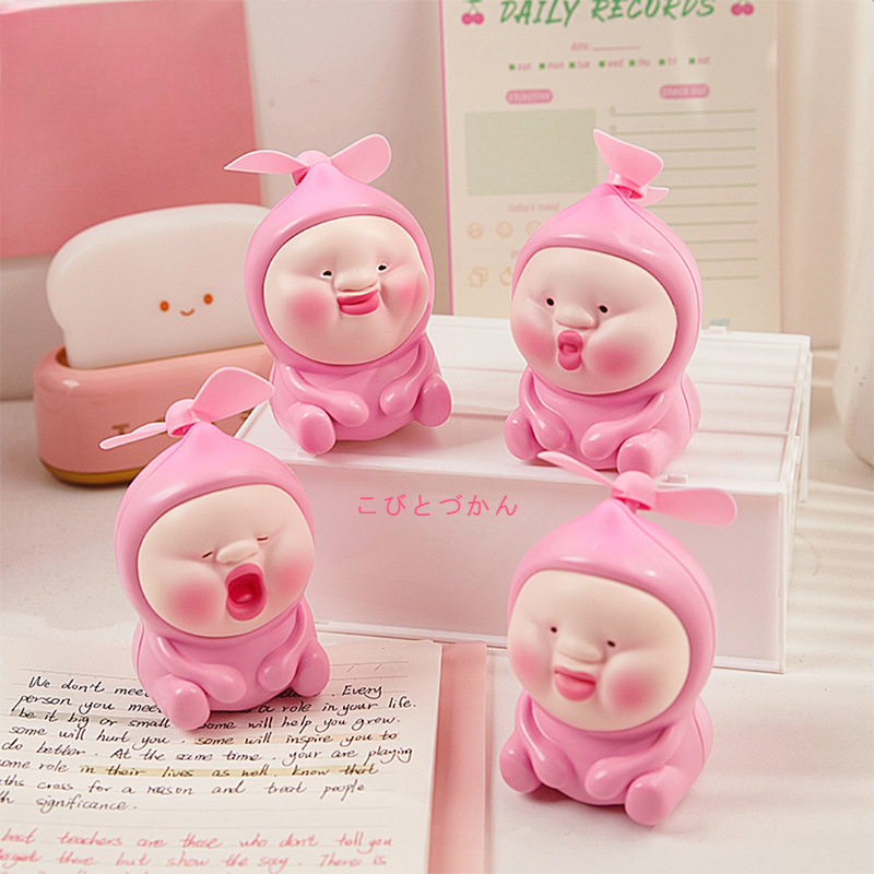 コビト人形電動ミニハンドヘルドファンUSB充電アクションフィ - Electronics Latest Gadgets のレビューと価格
