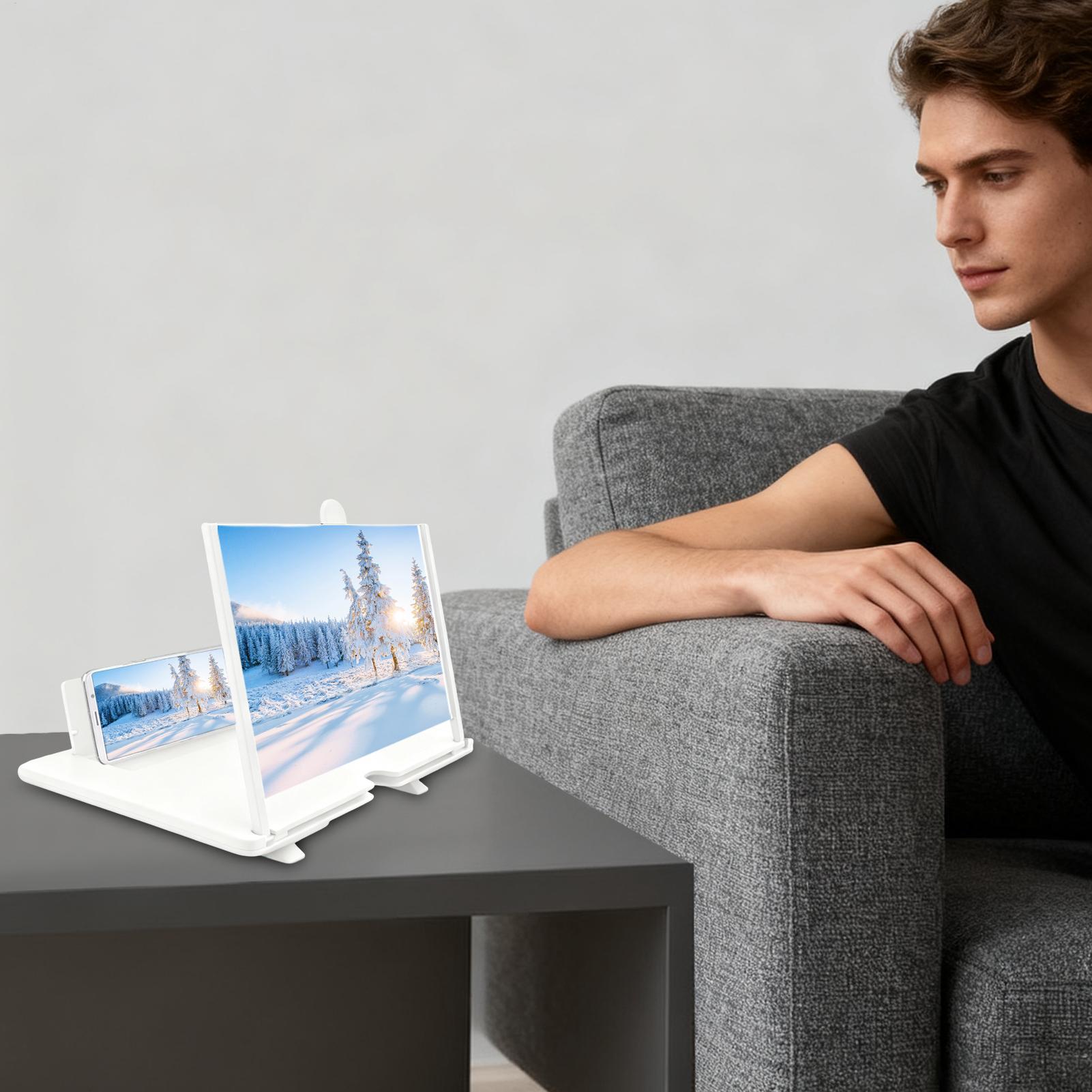 HD多機能携帯電話スクリーン拡大鏡と携帯電話ホルダー、スクリ - Digital Magnifier Reading のレビューと価格