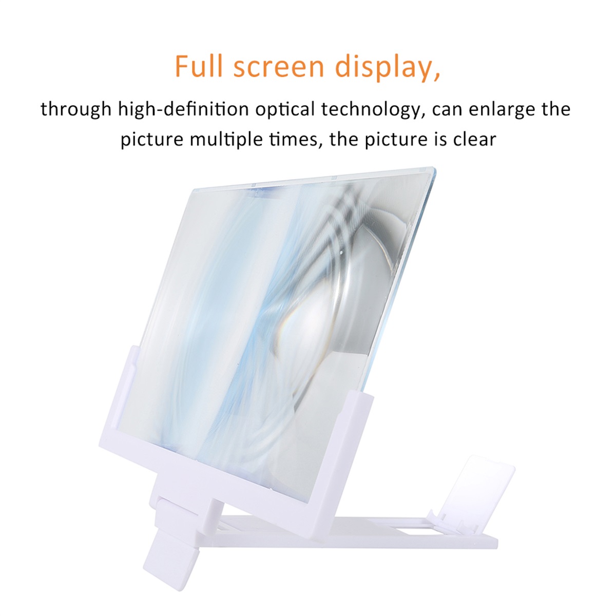 14インチ携帯電話スクリーンアンプ3D拡大鏡スタンド拡大鏡H - Digital Magnifier Reading のレビューと価格