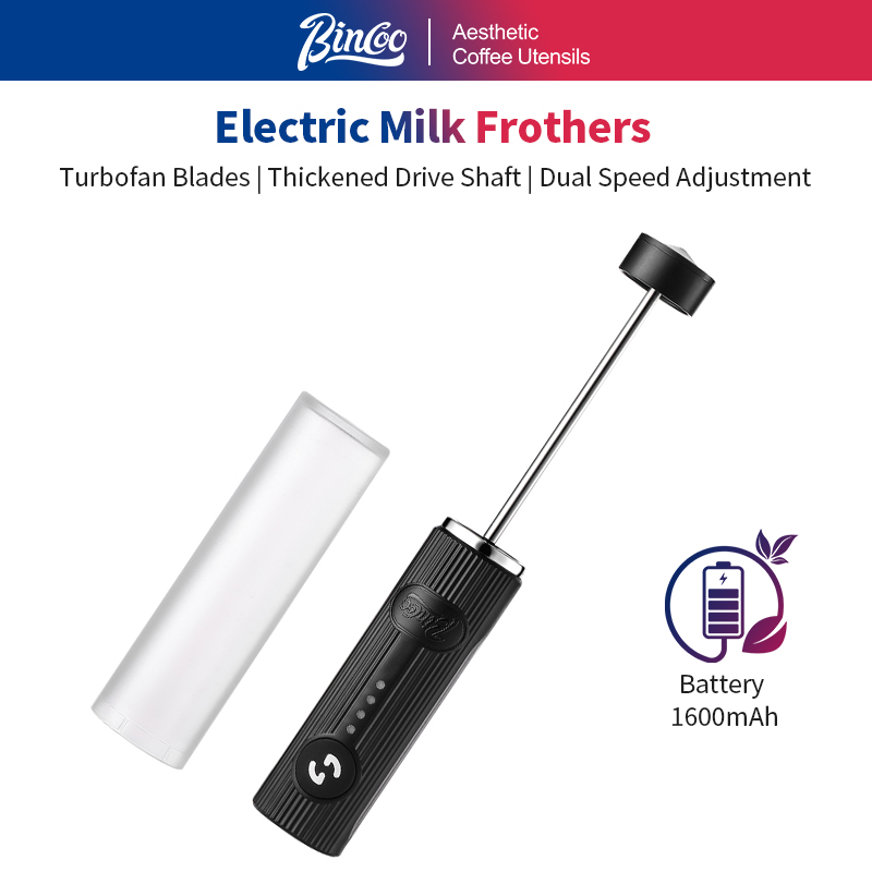 BINCOO 電気コーヒー泡立て器 USB 充電式 2 スピ - Electro Gadgets のレビューと価格