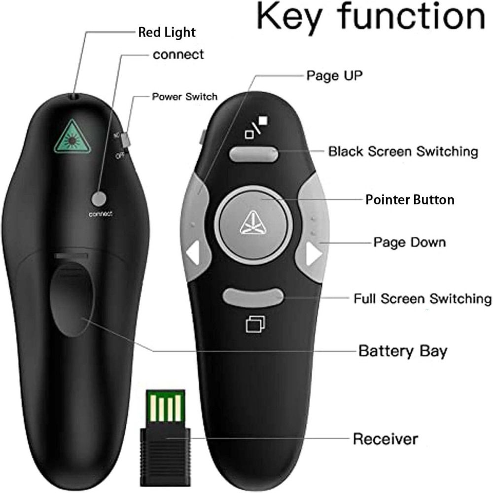 USBコントロール パワーポイント スマートプレゼンター 会 - Laser Pointer Presenter のレビューと価格